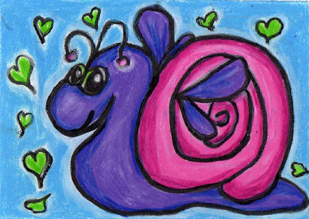 Snails with Fairy Wings by Tara N Colna